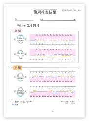 歯周病検査シート